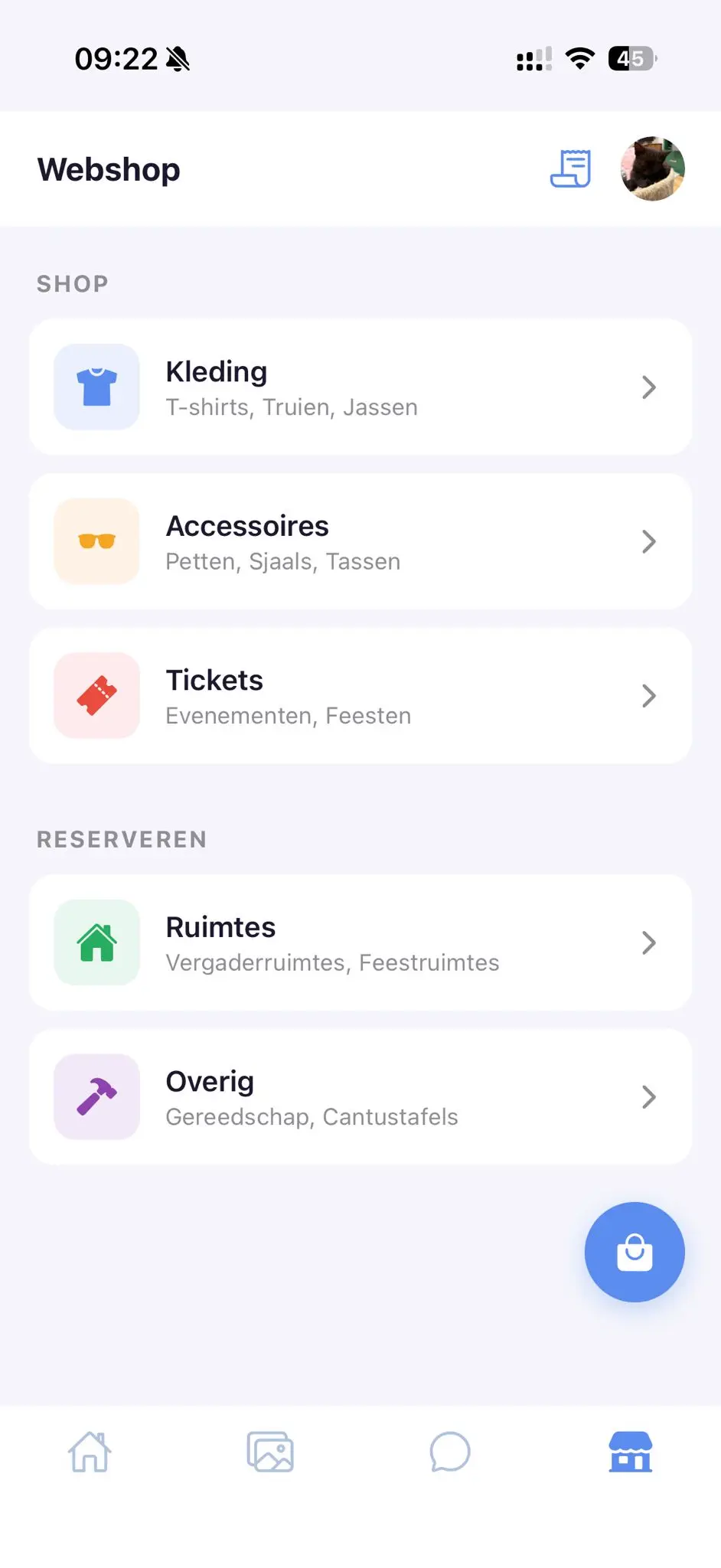 App scherm 3